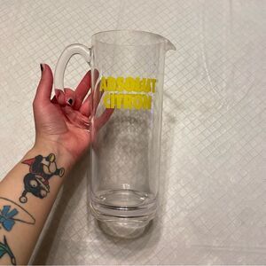 Absolut Citron Drink Pitcher